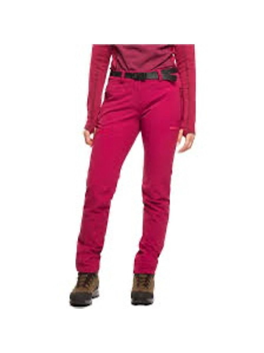 Trangoworld Hot Pink Straight Leg Hiking Pants M with Gray Belt